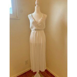Billabong White Beach Coverup Dress Size M